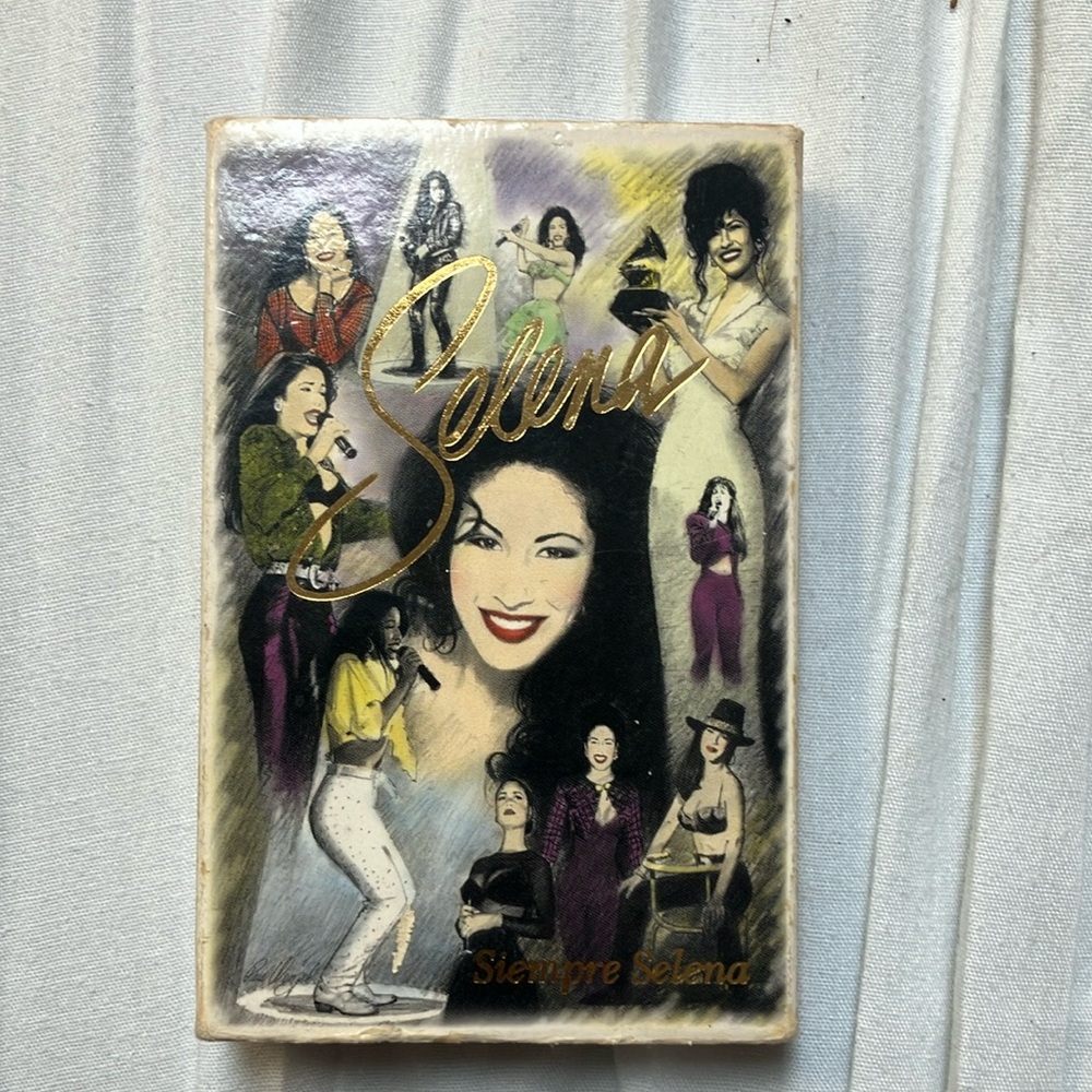 Selena Siempre Selena VHS Cover Art